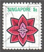 Singapore Scott 190 Used